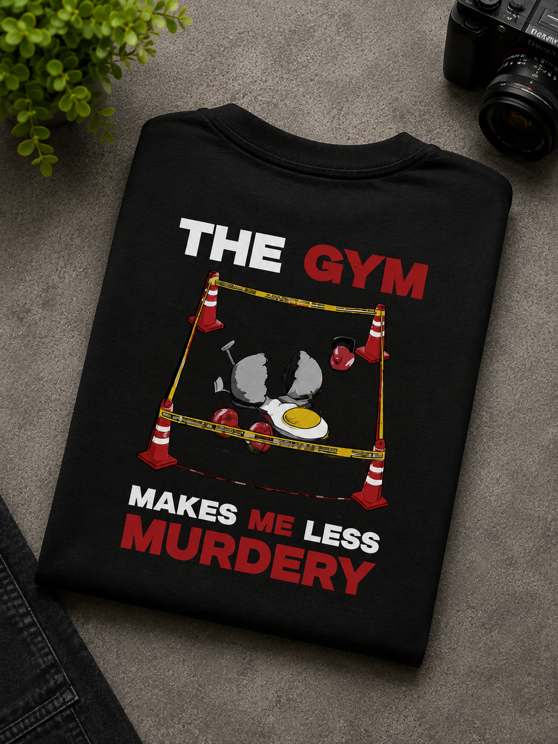 Unisex Oversized Gym Fitness Tee