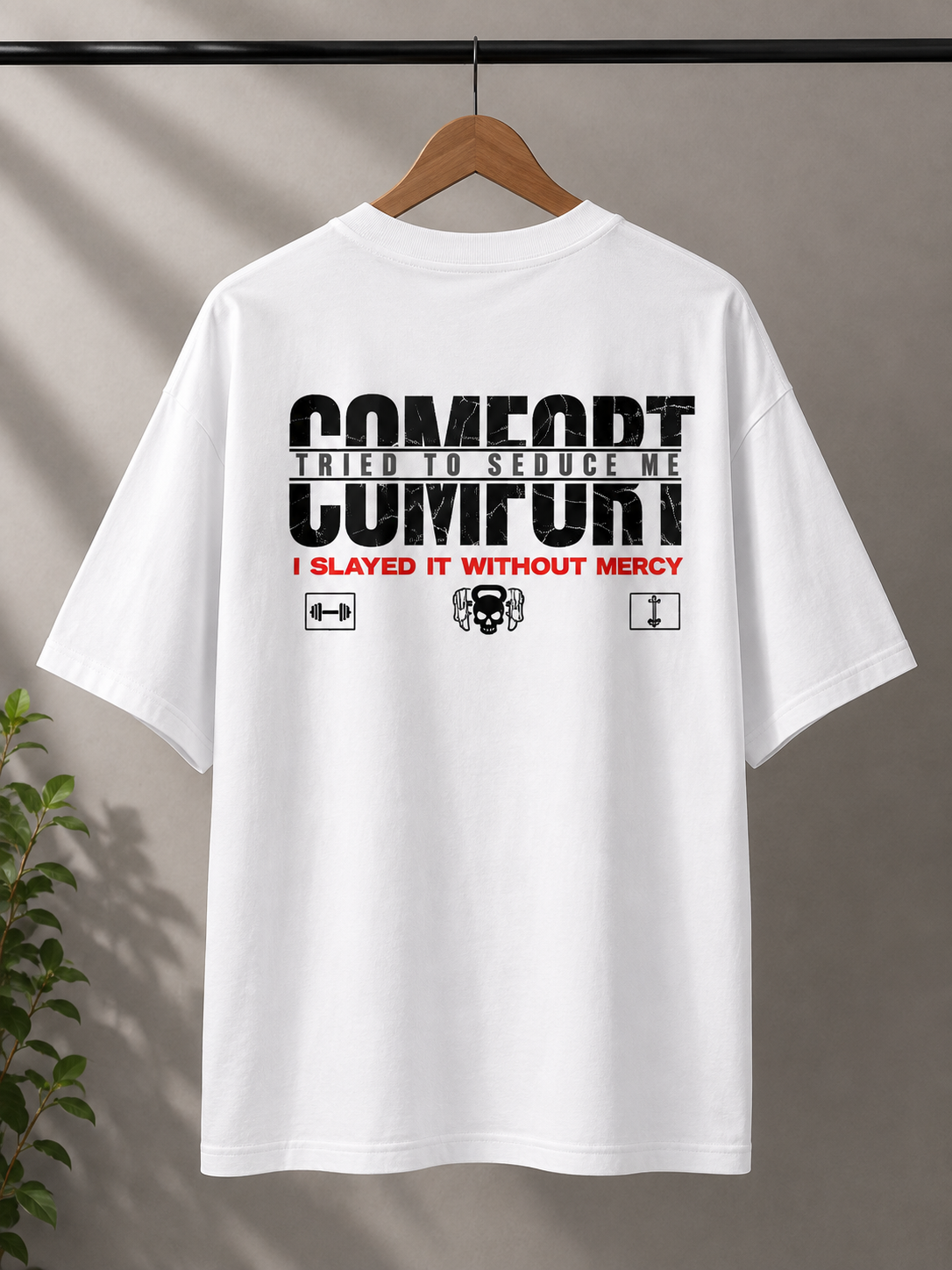 Unisex Oversized Gym Fitness Tee