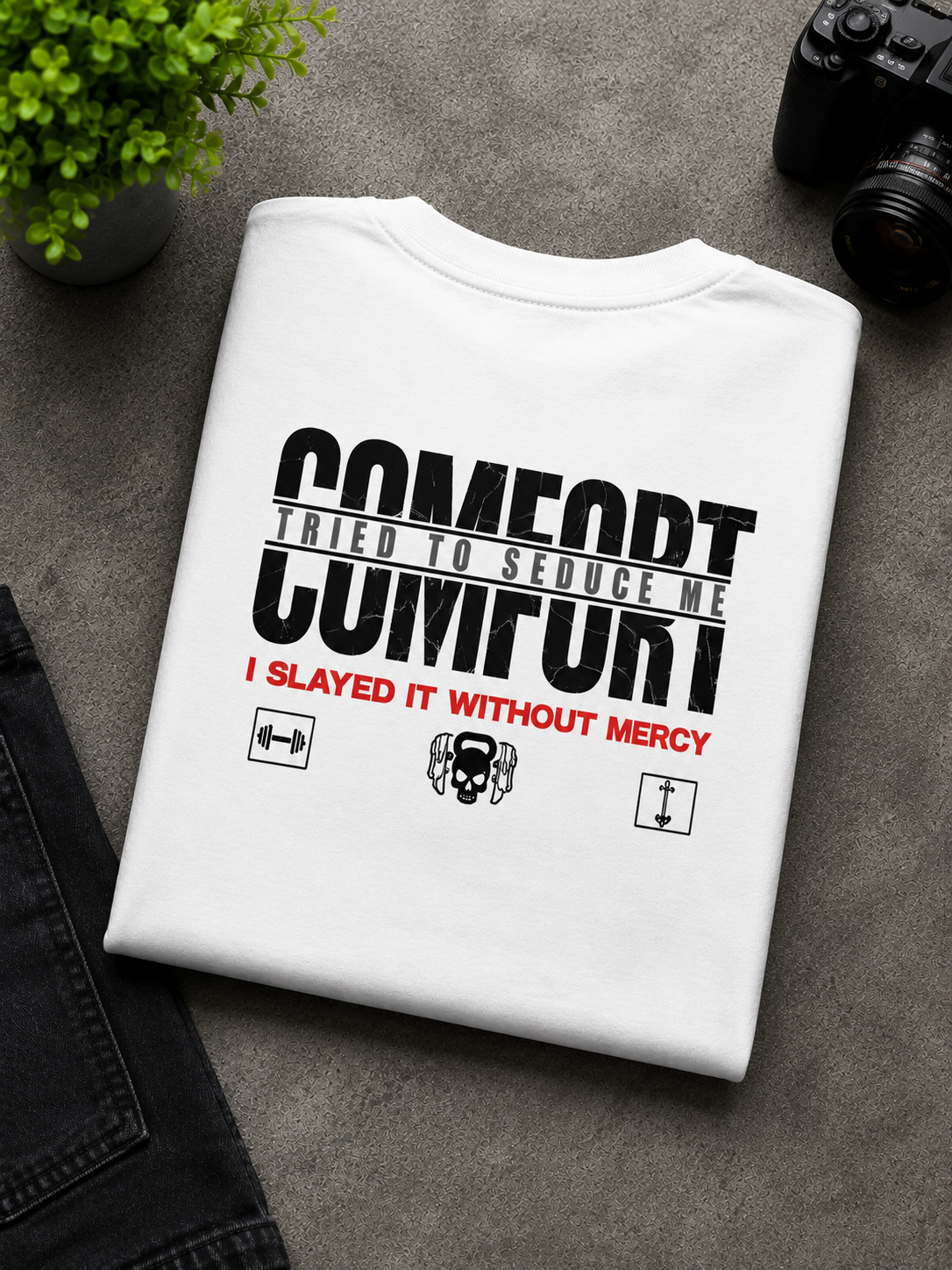 Unisex Oversized Gym Fitness Tee
