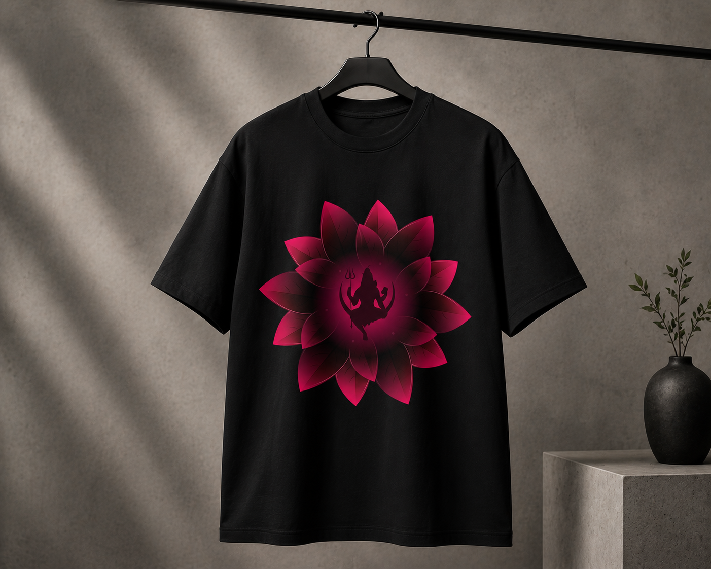 Mahadev Spiritual Lotus Graphic T-Shirt |  Unisex Tee